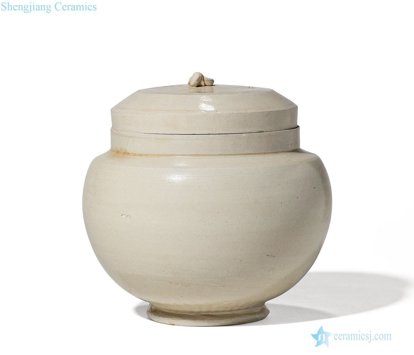 Northern song dynasty white glazed pot