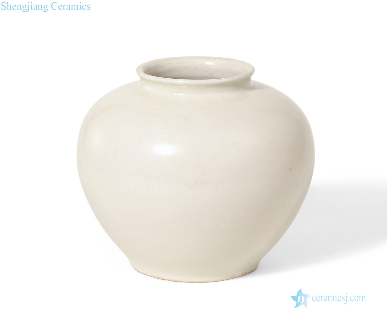 Tang dynasty (618 ~ 618) white glazed pot