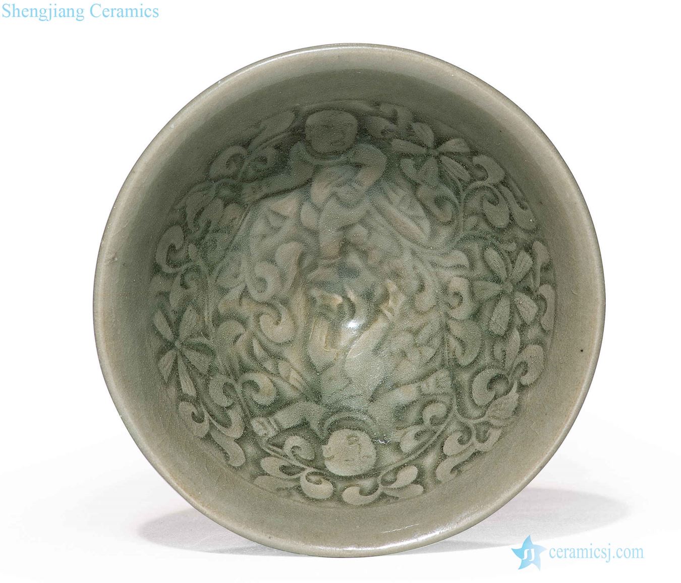 Northern song dynasty yao state kiln stamps YingXiWen bowl