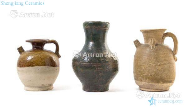 Han/tang ceramic POTS (a group of three)