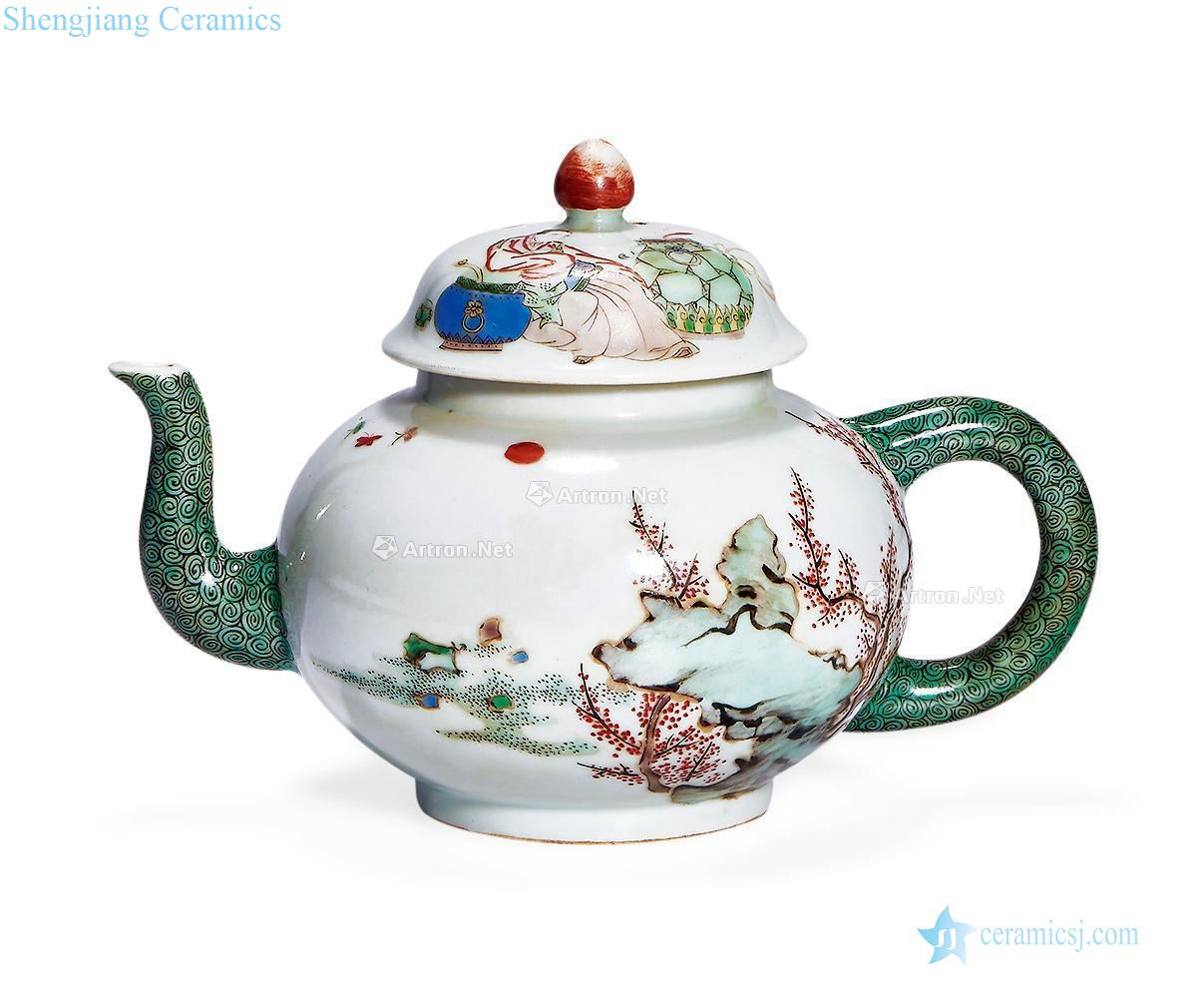 Colorful stories of the teapot