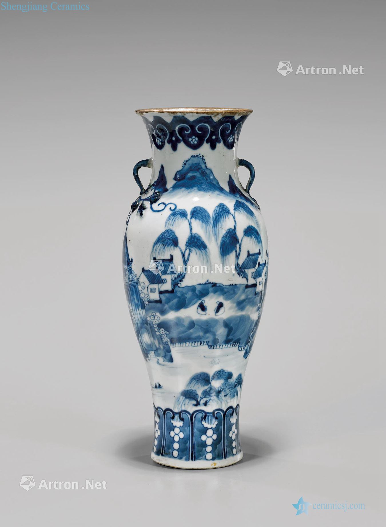 qing With the blue and white