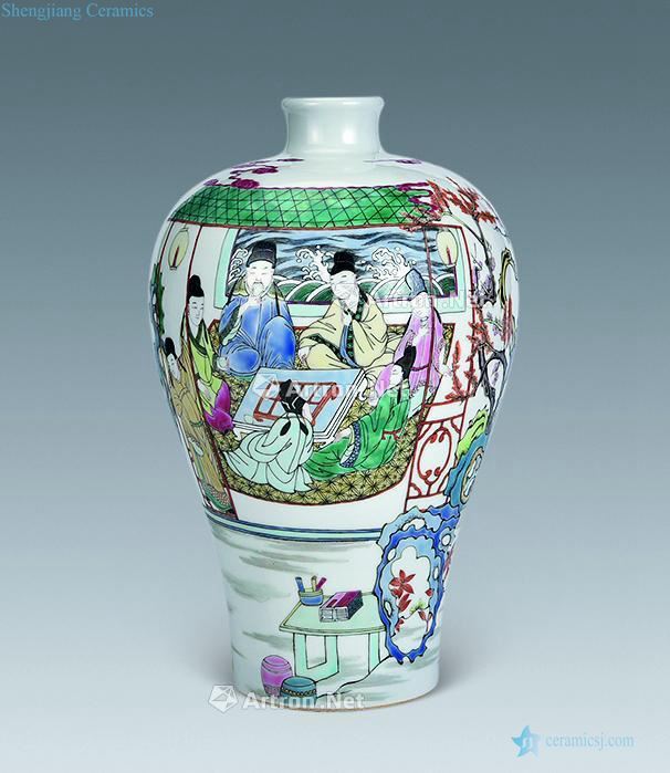 Kang xi mei bottles of colorful characters