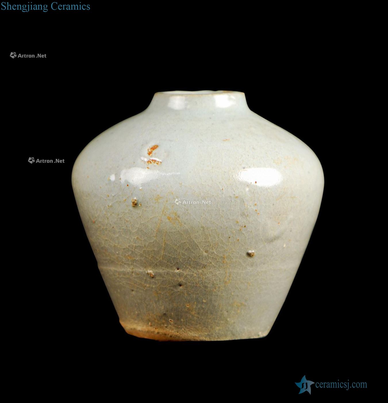 White glazed pot koryo period (918-1392)