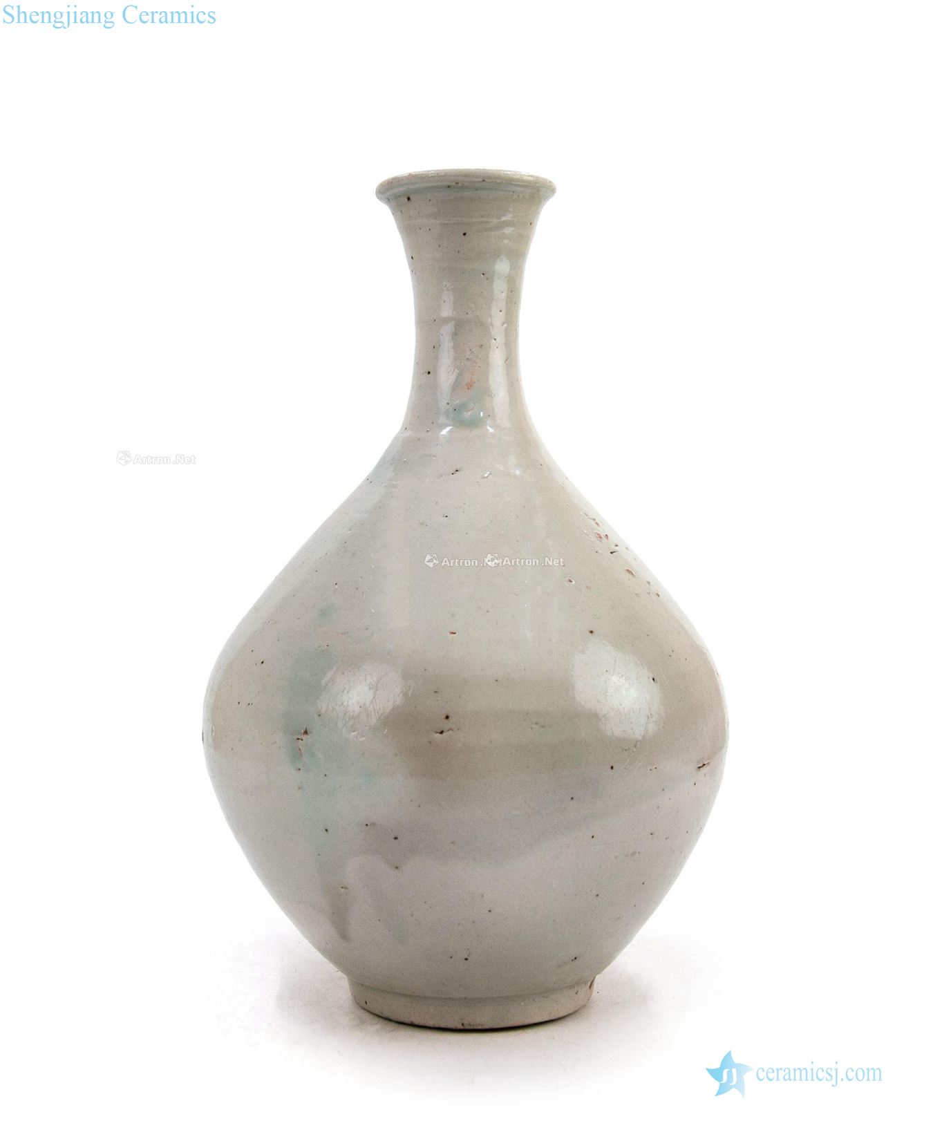 Koryo period (918-1392), celadon okho spring bottle