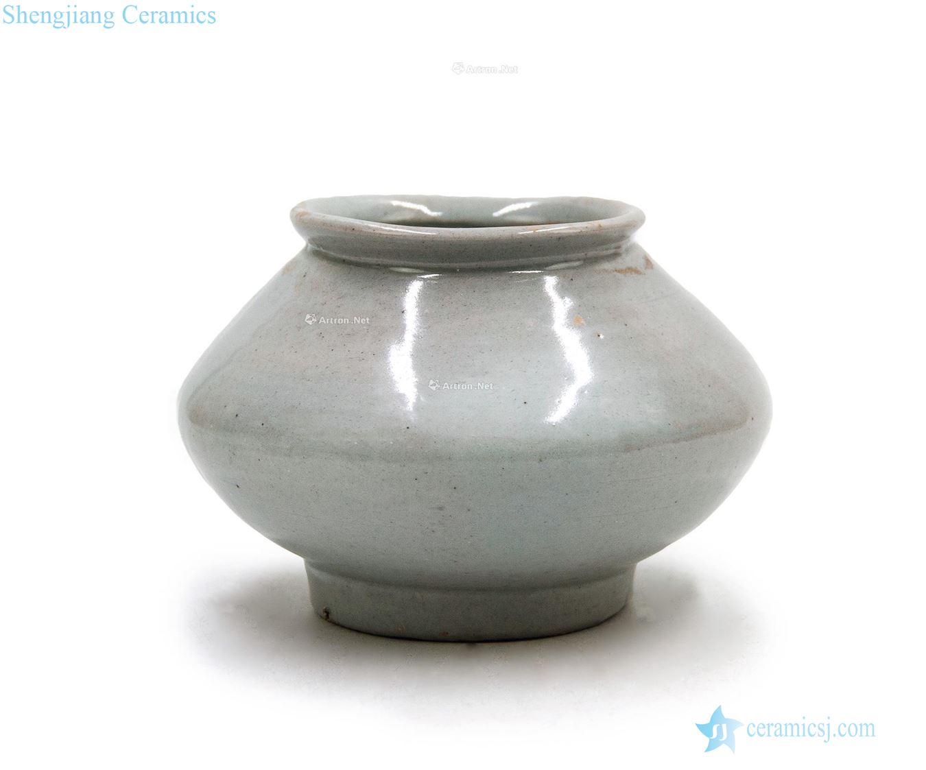 North Korea dynasty (1392-1910), white glazed pot