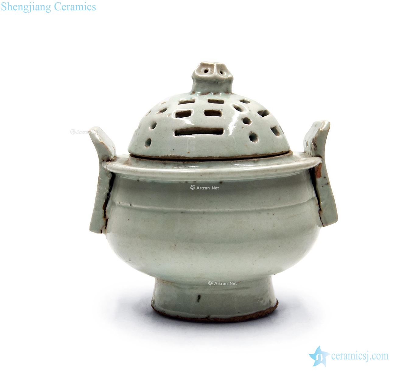 Koryo period (918-1392), white porcelain incense burner