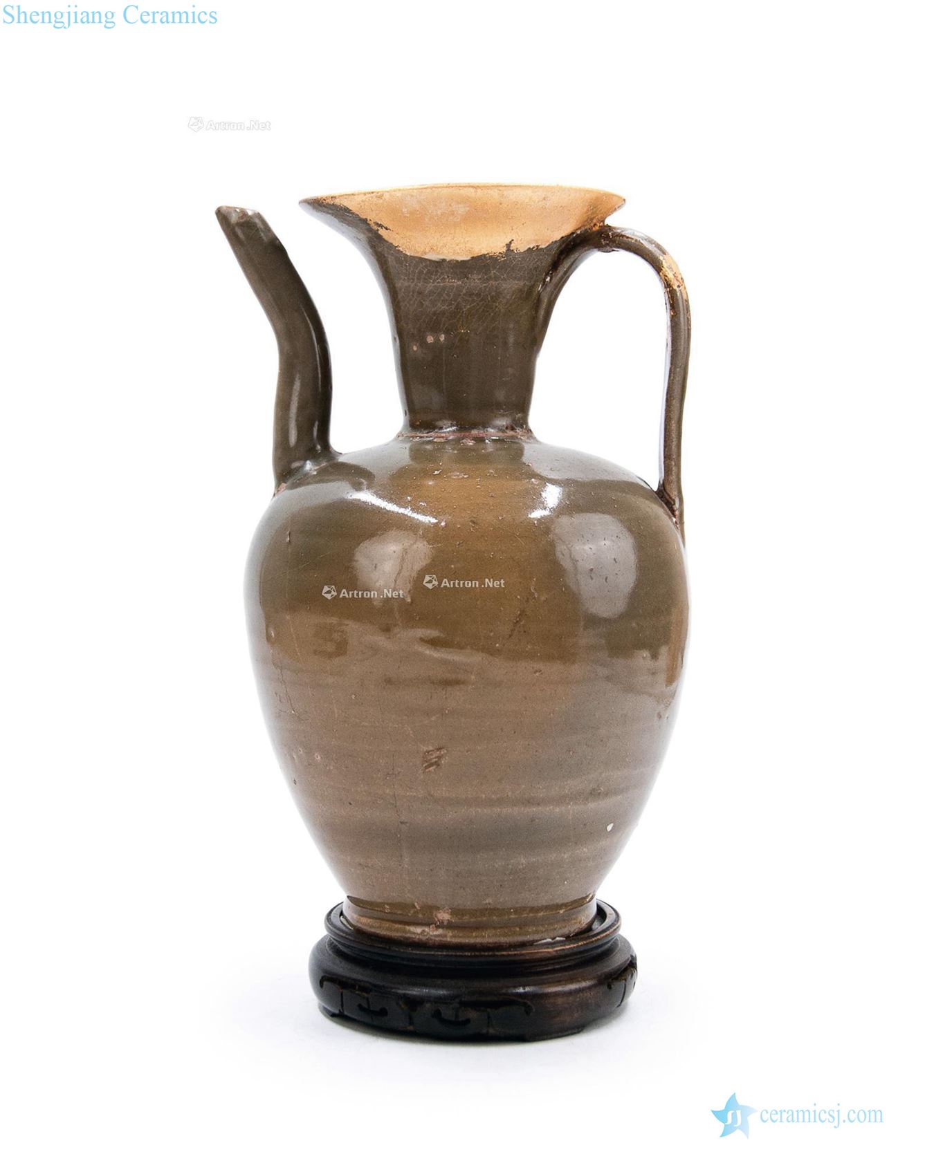 The song dynasty celadon ewer