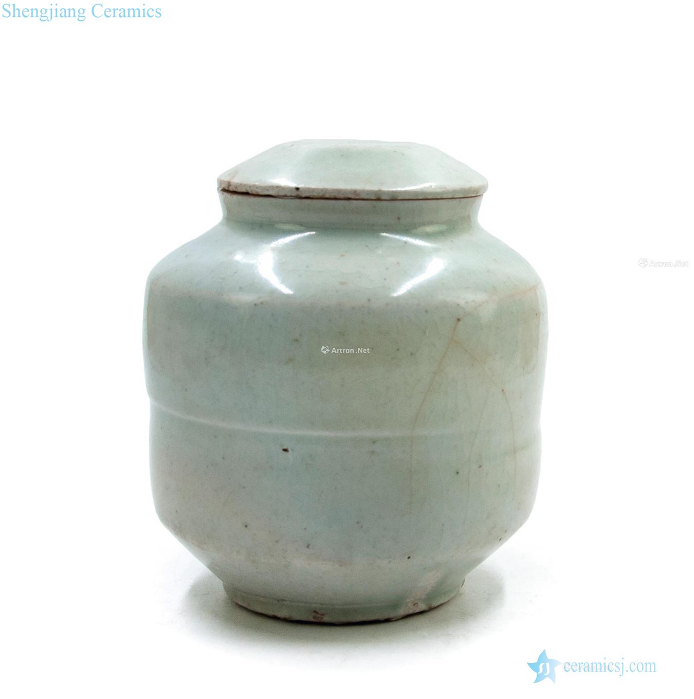 Koryo period (918-1392), white glazed pot
