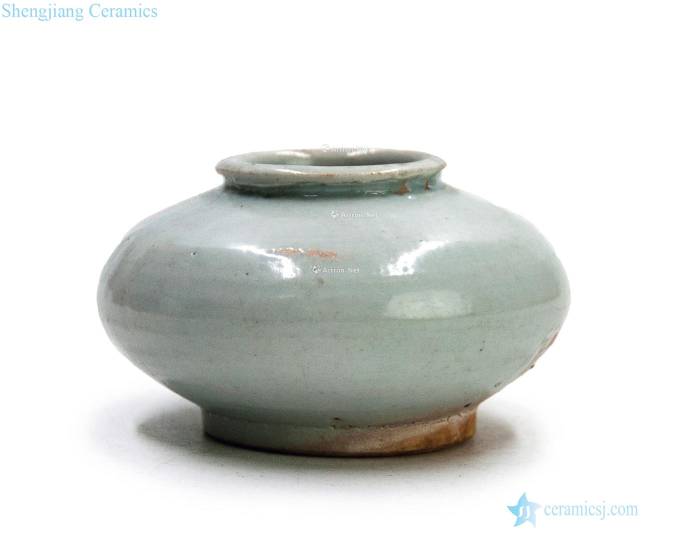 Koryo period (918-1392) dark bluish grey glaze cans