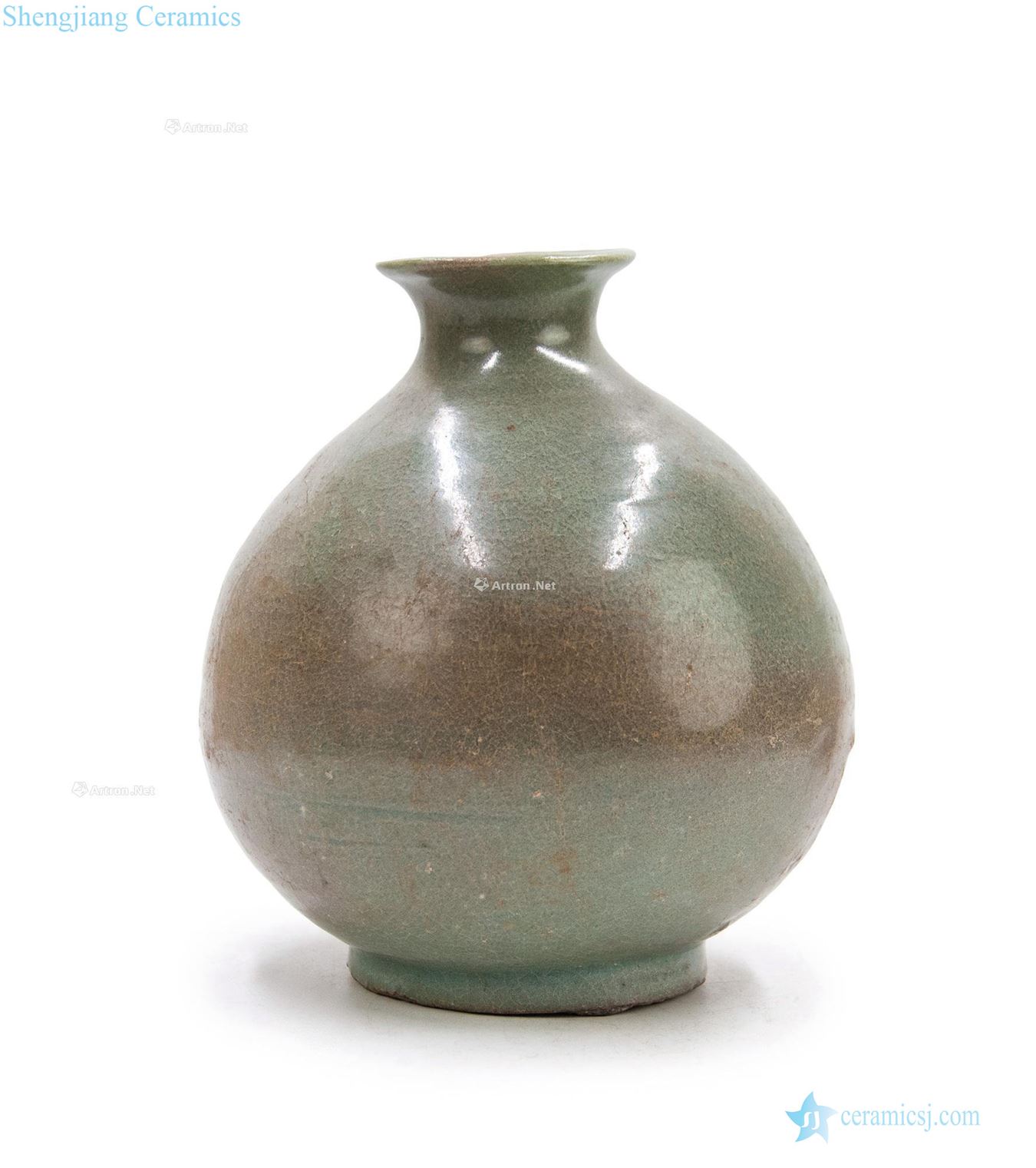 Koryo period (918-1392), celadon oil bottle