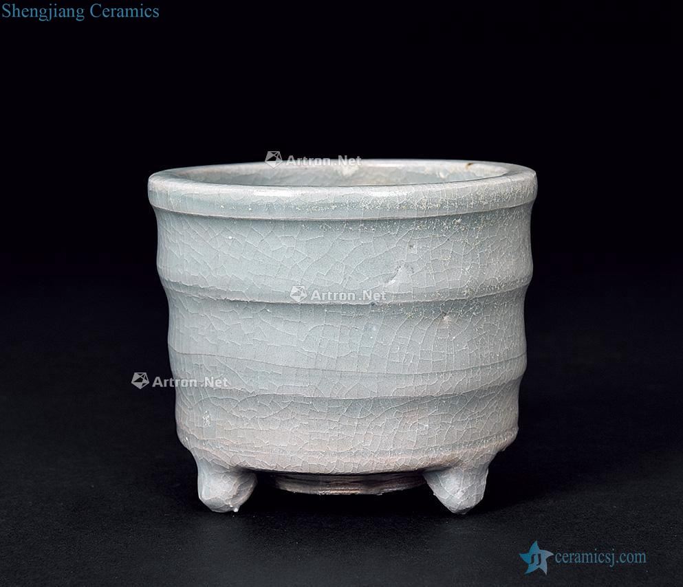 yuan Longquan celadon bamboo barrels of furnace