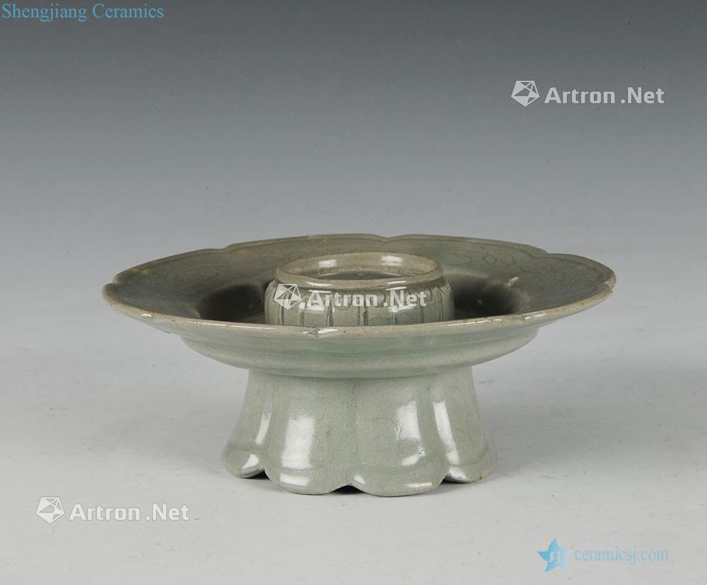 Chinese Celadon Cup Holder, the Song Dynasty