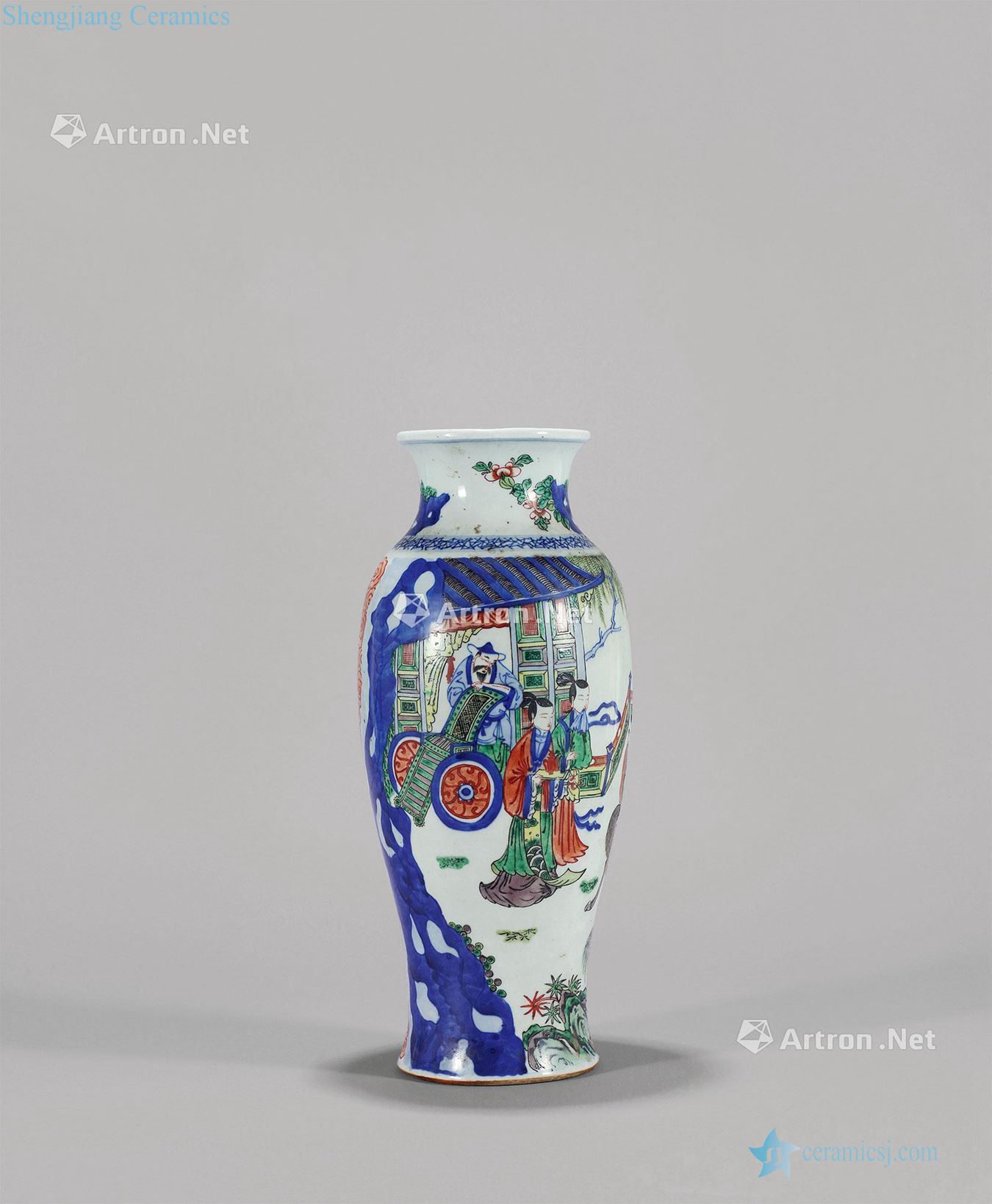 The colorful stories of goddess of mercy bottle