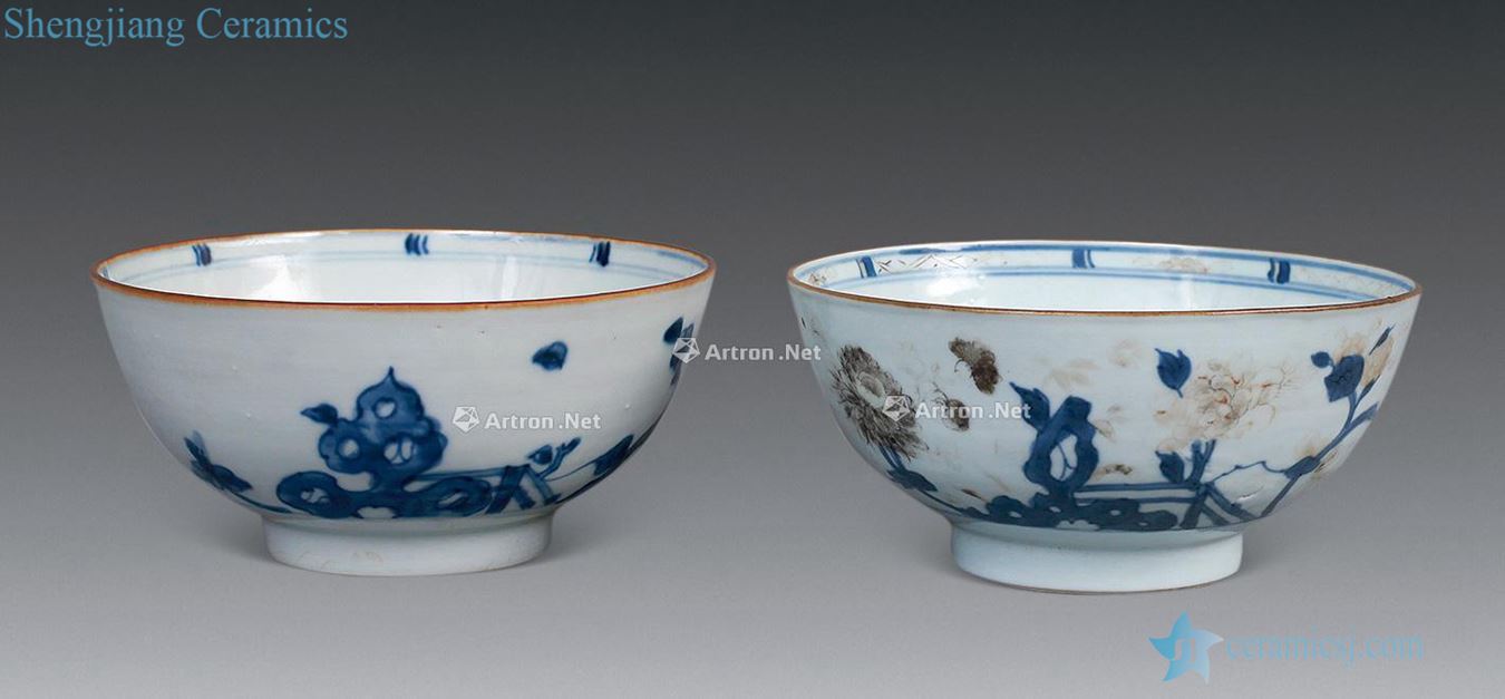 Qianlong blue and purple bowl (a)
