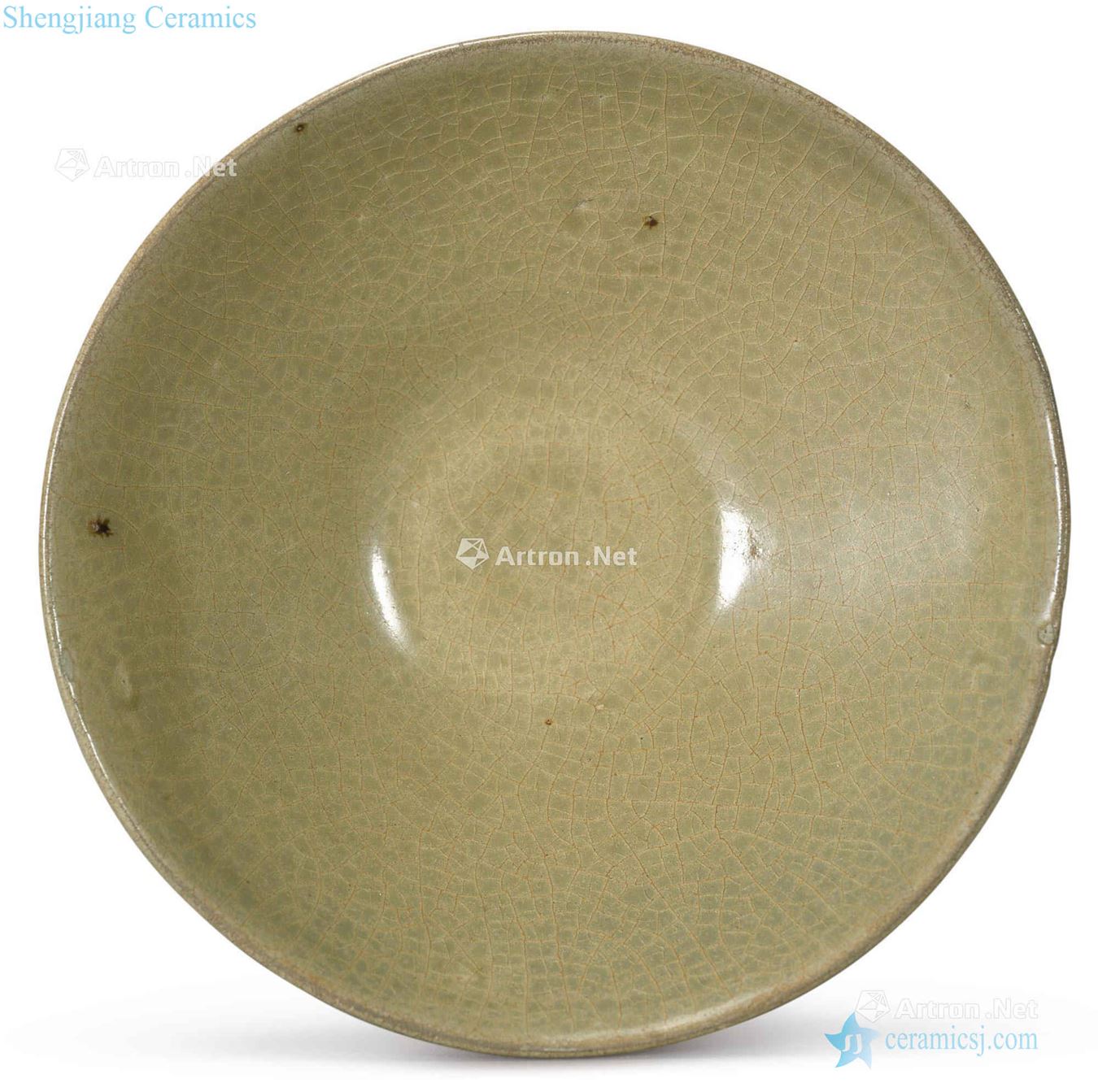 /tang five dynasties Changsha kiln green glaze 盌