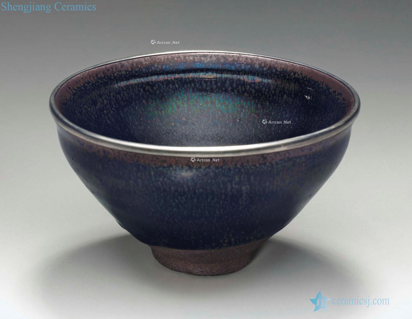 SOUTHERN SONG DYNASTY (1127 ~ 1127) is A RARE YUTEKI TENMOKU 'OIL SPOT to JIAN TEA BOWL