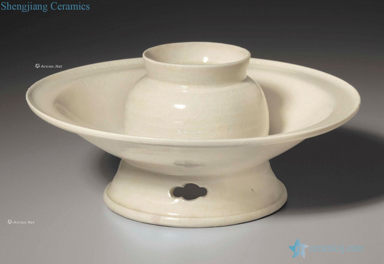NORTHERN SONG DYNASTY (AD 960 ~ 960), A NORTHERN WHITE - WARE CUP STAND
