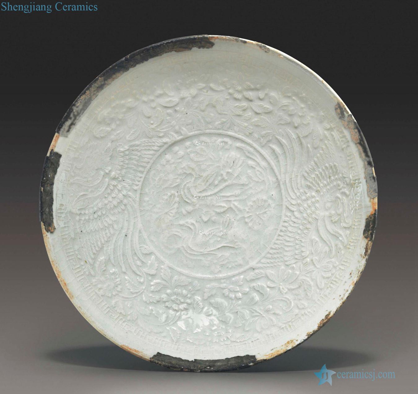 SOUTHERN SONG DYNASTY (1127 ~ 1279) A MOLDED QINGBAI "PHOENIX" to use