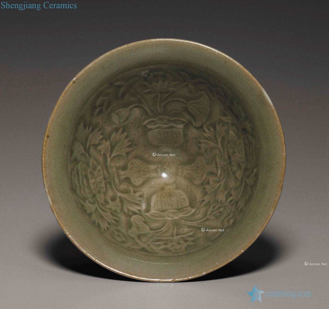 NORTHERN SONG DYNASTY, the 12 th CENTURY A RARE SMALL MOLDED YAOZHOU CONICAL BOWL
