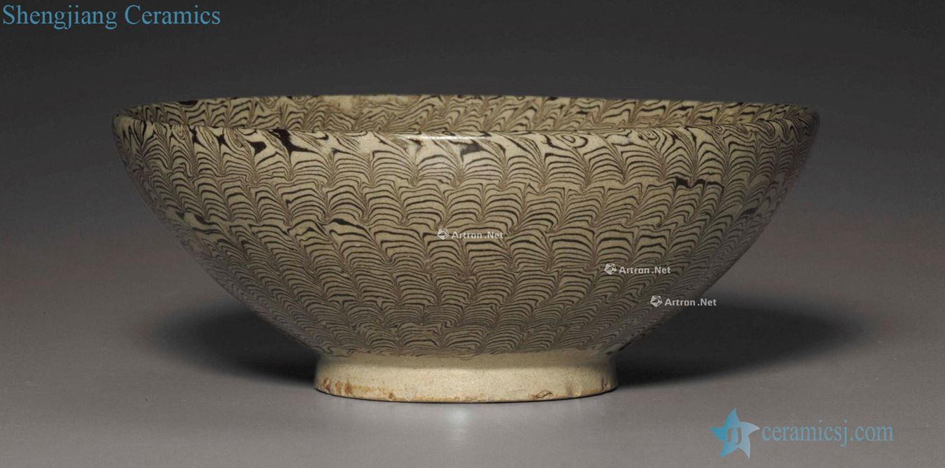 NORTHERN SONG DYNASTY, 11 th ~ 12 th CENTURY A HENAN MARBLED "FEATHER" to use