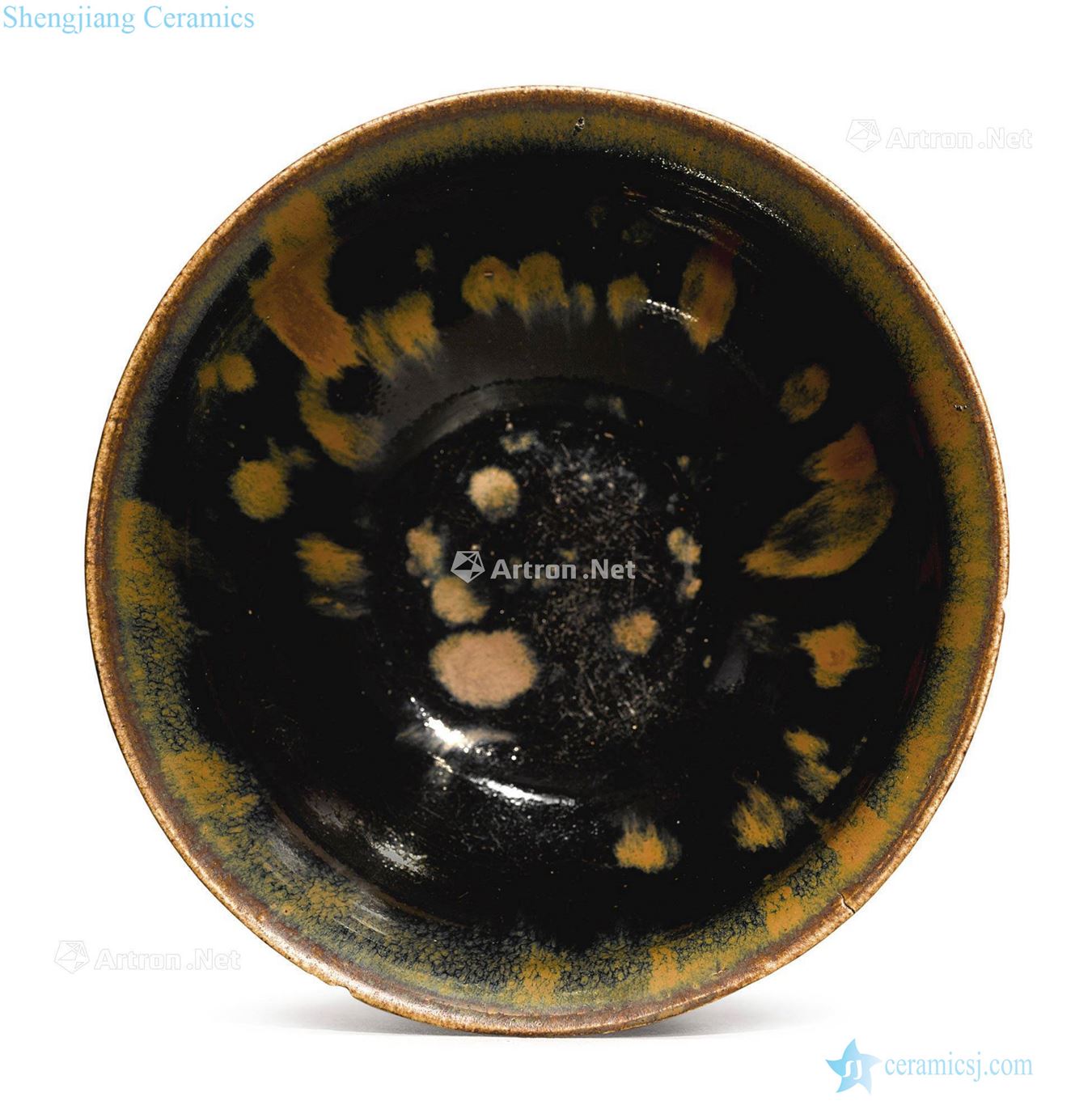 Northern song dynasty 盌 black glaze paste
