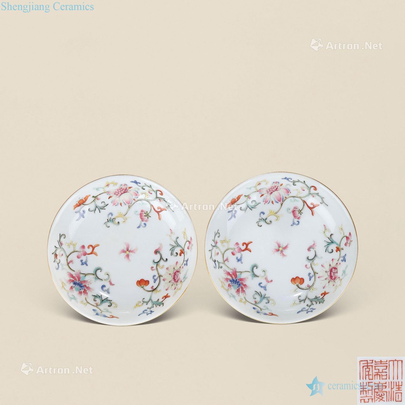 Qing jiaqing ocean color flowers smaller (a)