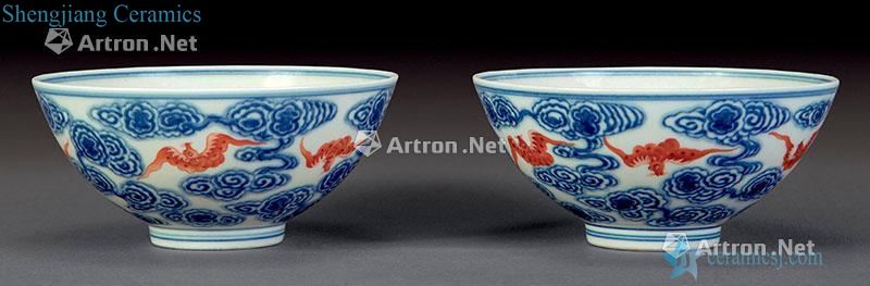 qing Blue and white alum hongyun blessing bowl (2)