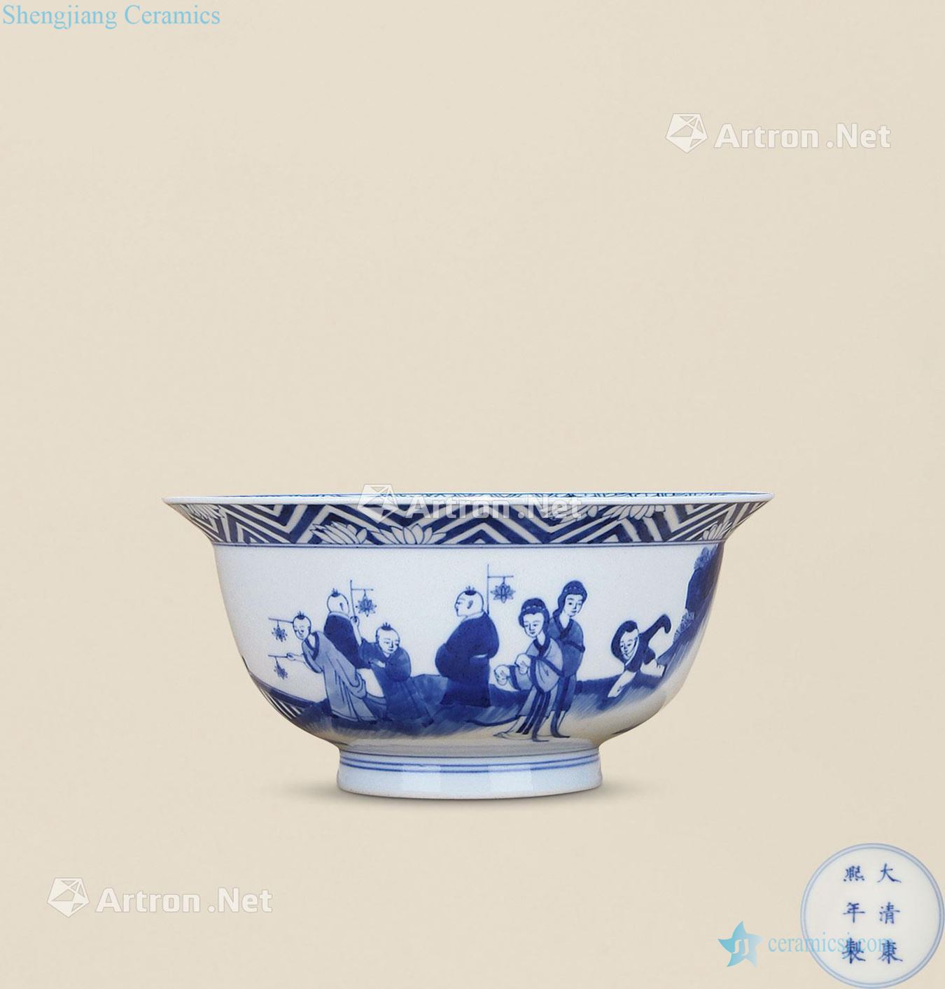 The qing emperor kangxi porcelain YingXiWen bowl