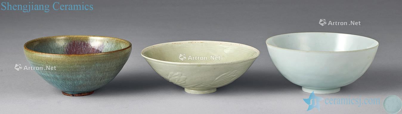 Ming pa per bowl, etc. (3)