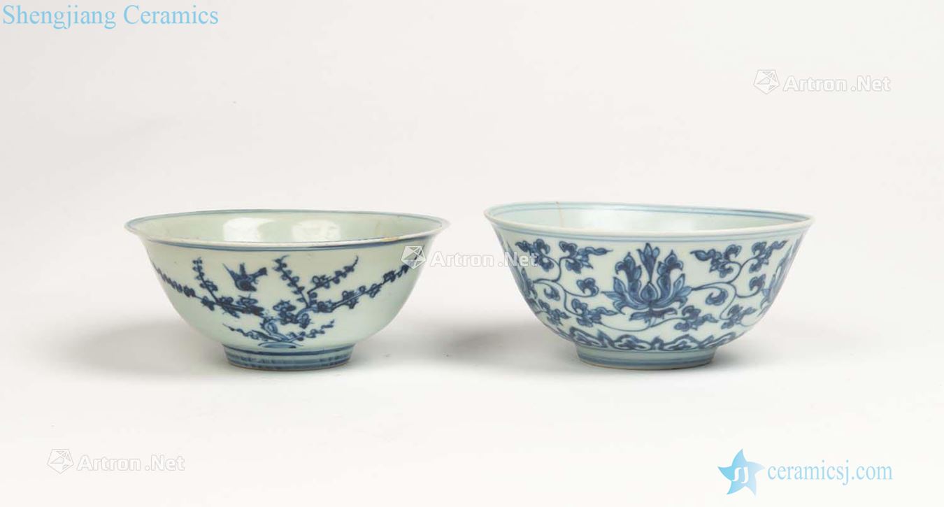 The 16th century Ming Blue and white bowl (two)