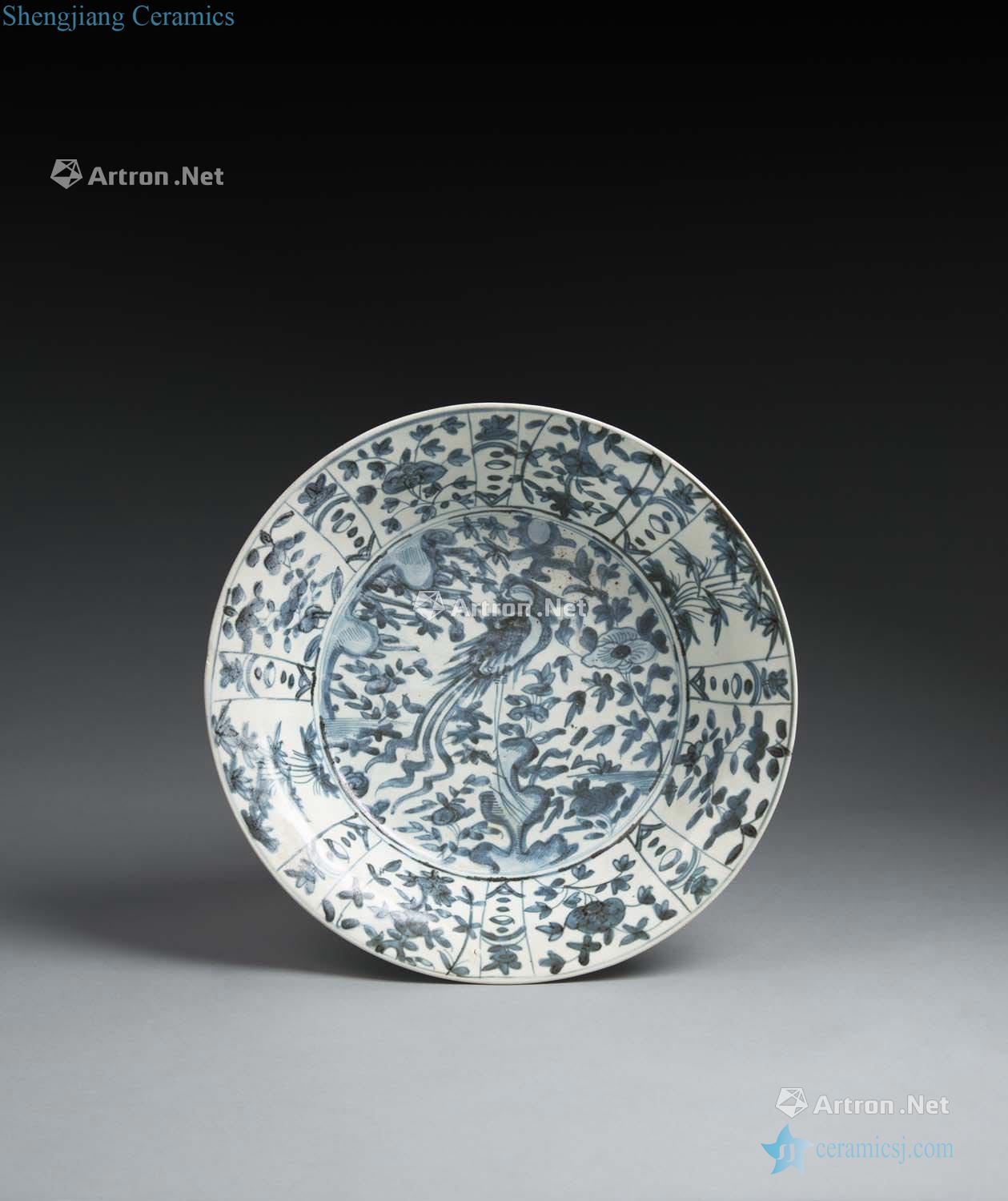 The 16th century the Ming dynasty Blue and white porcelain (a)