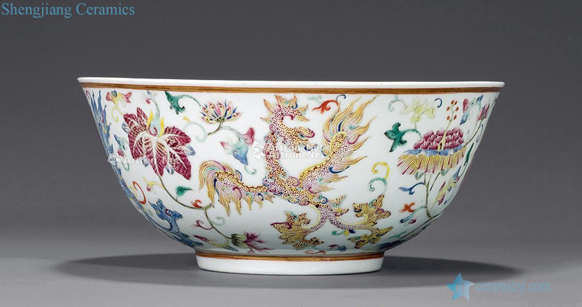 Pastel reign of qing emperor guangxu grain dishes