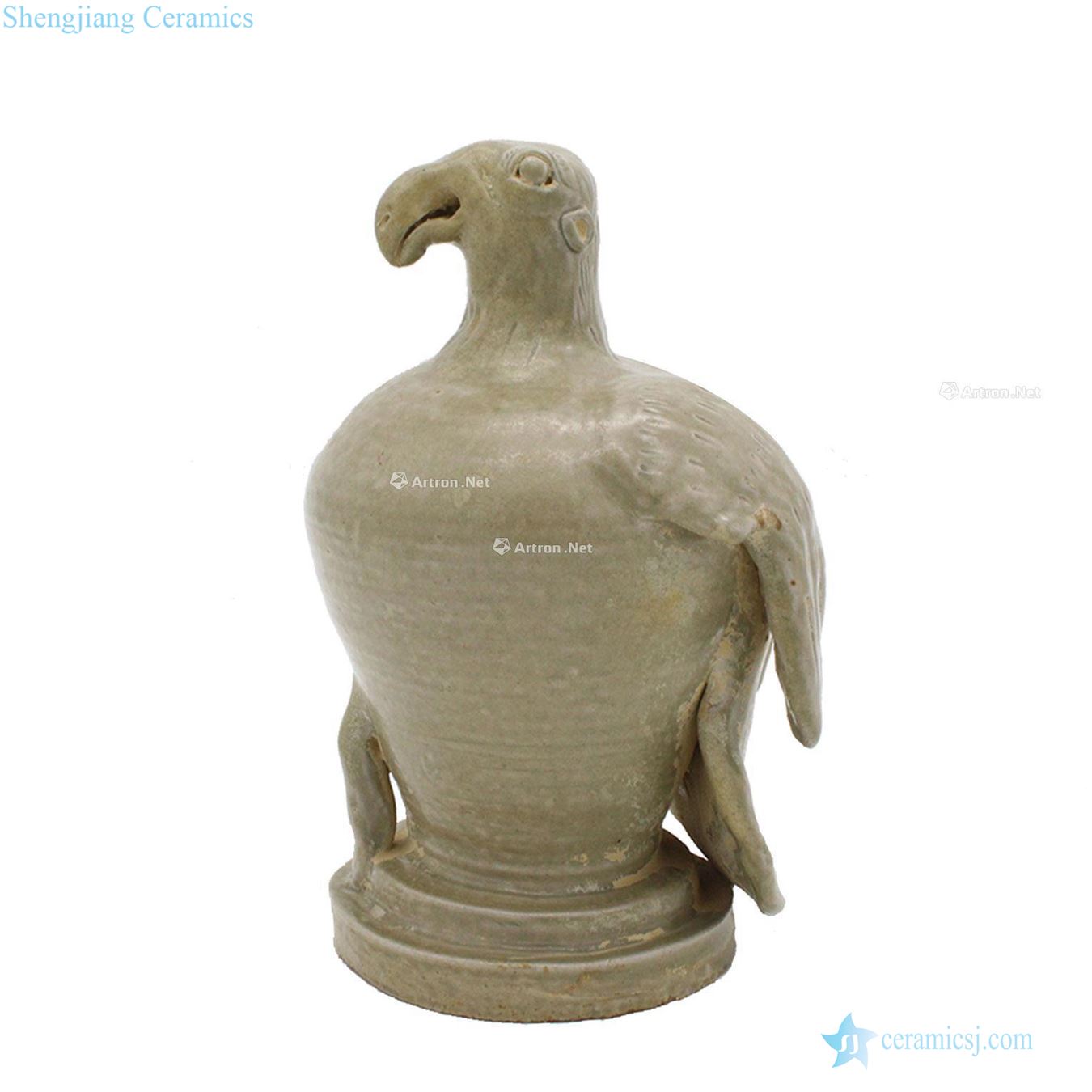 The kiln porcelain carving furnishing articles the eagles