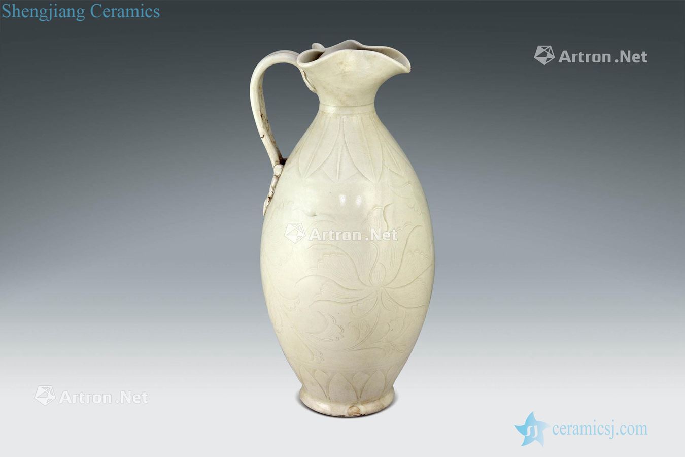 The song dynasty kiln hand-cut hip flask