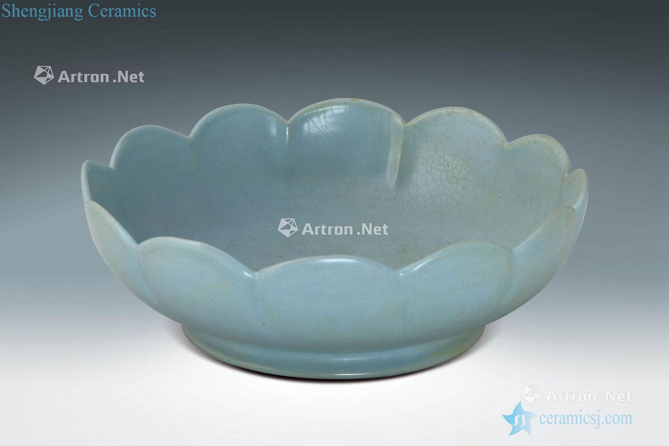 The song dynasty Your kiln mouth lotus kwai bowl