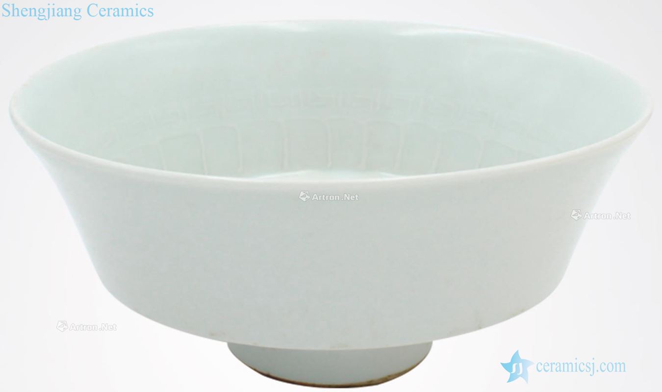 yuan Pivot mansion egg white glaze dragon bowl