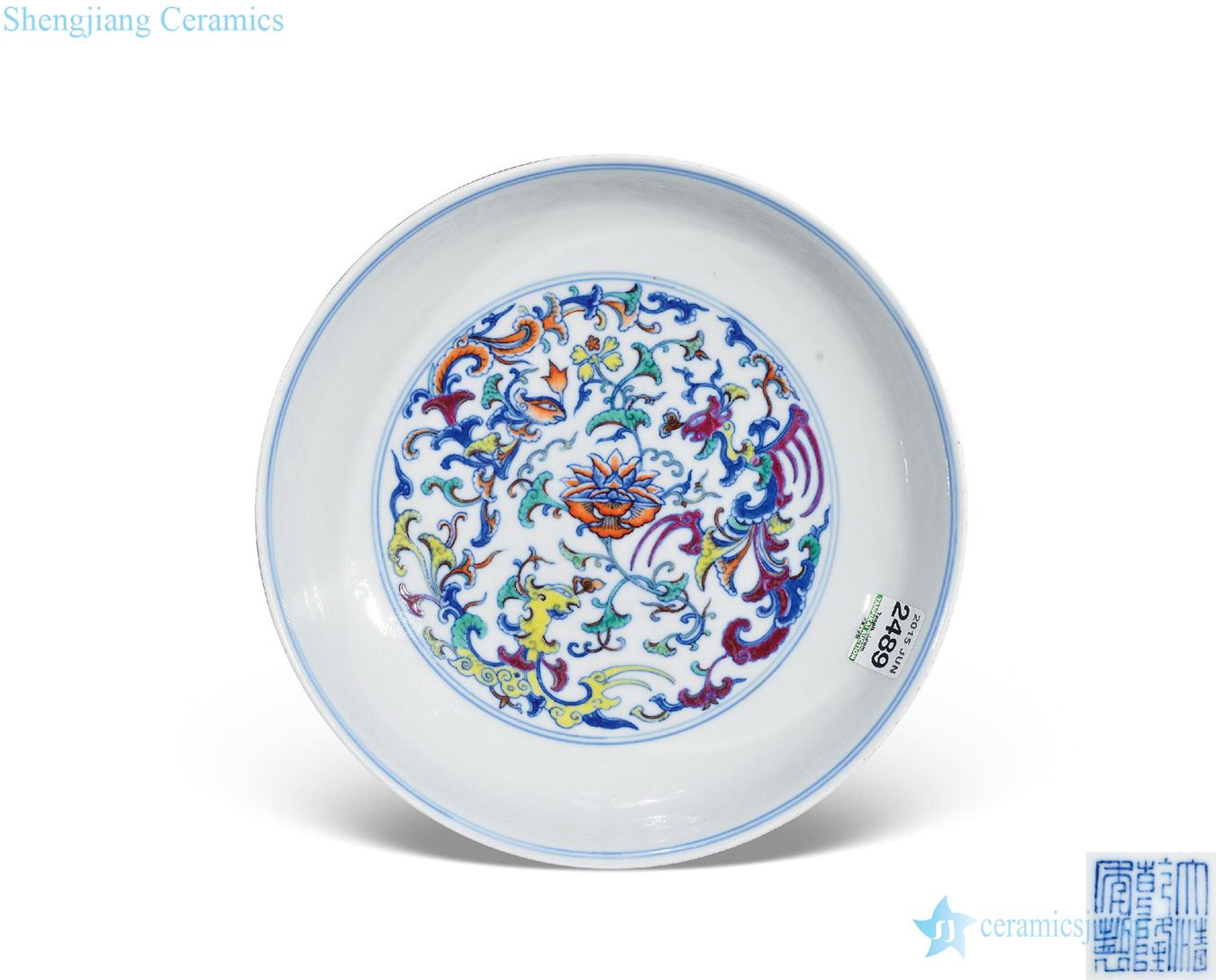 Qing qianlong dou choi real talent chicken dish