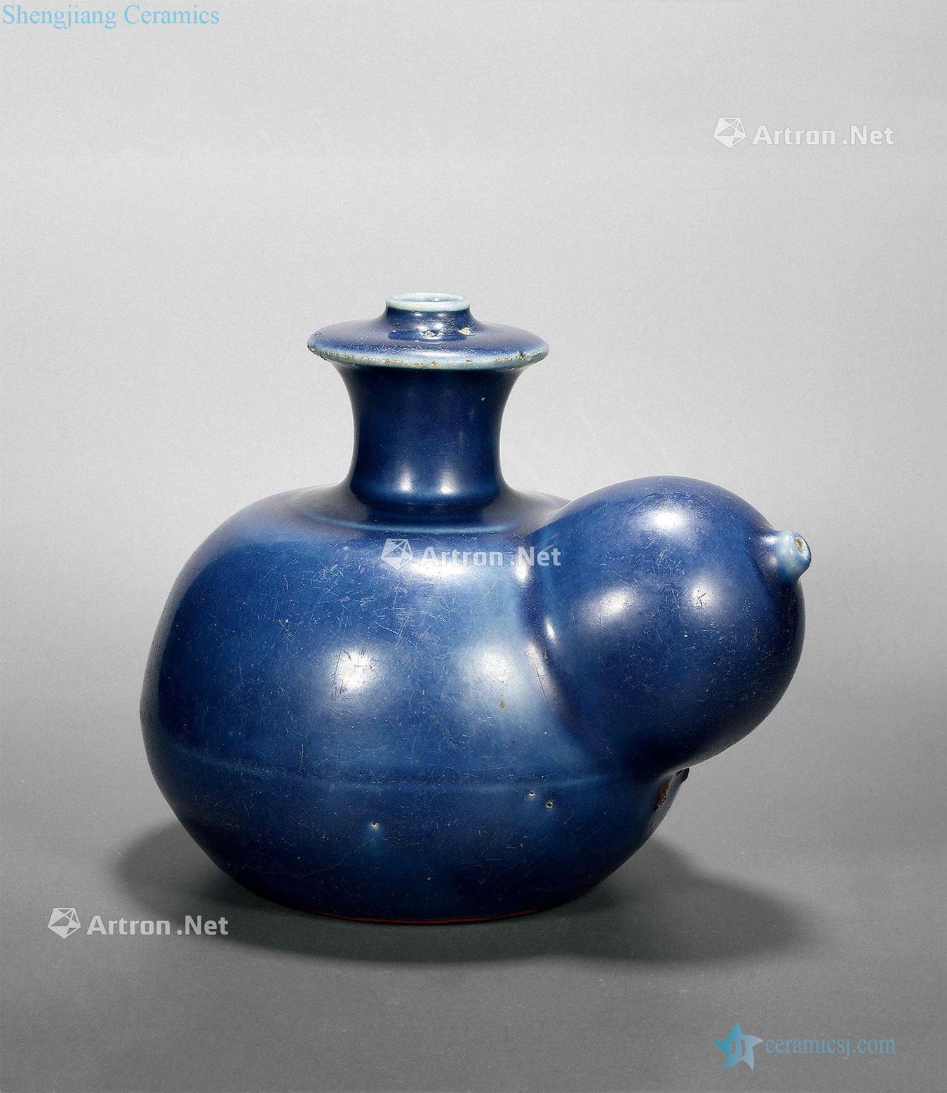 Ming wanli The blue glaze the hold