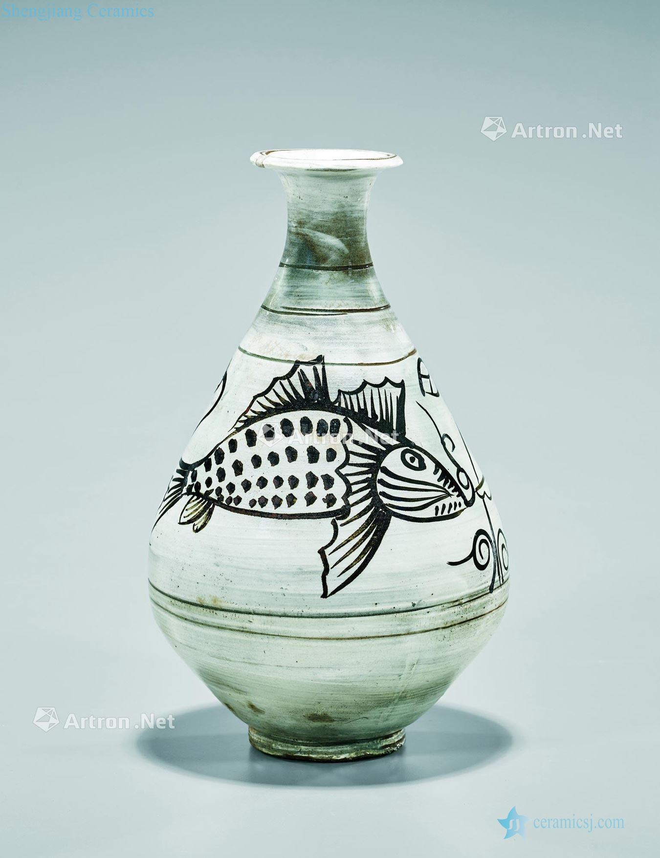 JOSEON DYNASTY BUNCHEONG -type BOTTLE VASE