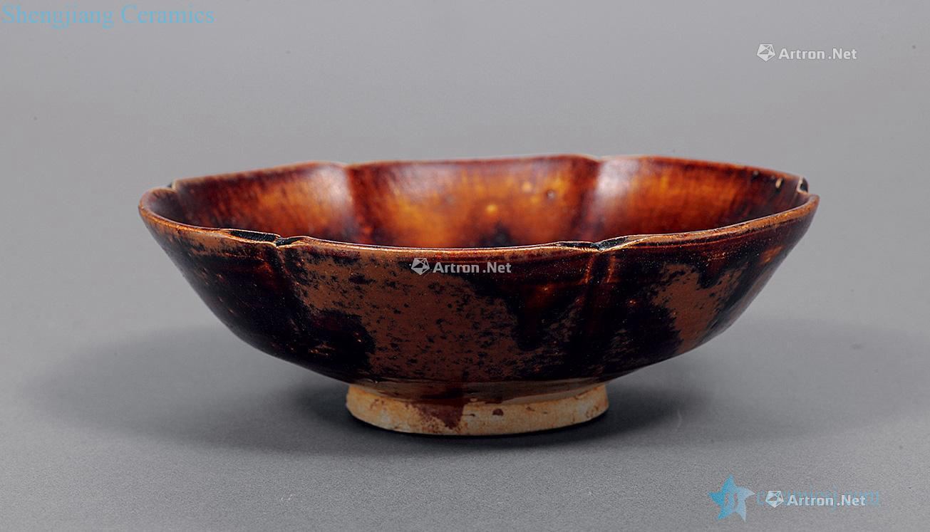 The song of the kiln brown glaze ling mouth bowl