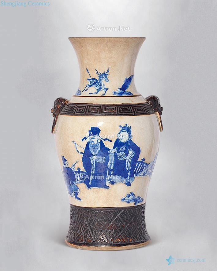 The elder brother of the qing dynasty to pave the first bottle of blue story characters