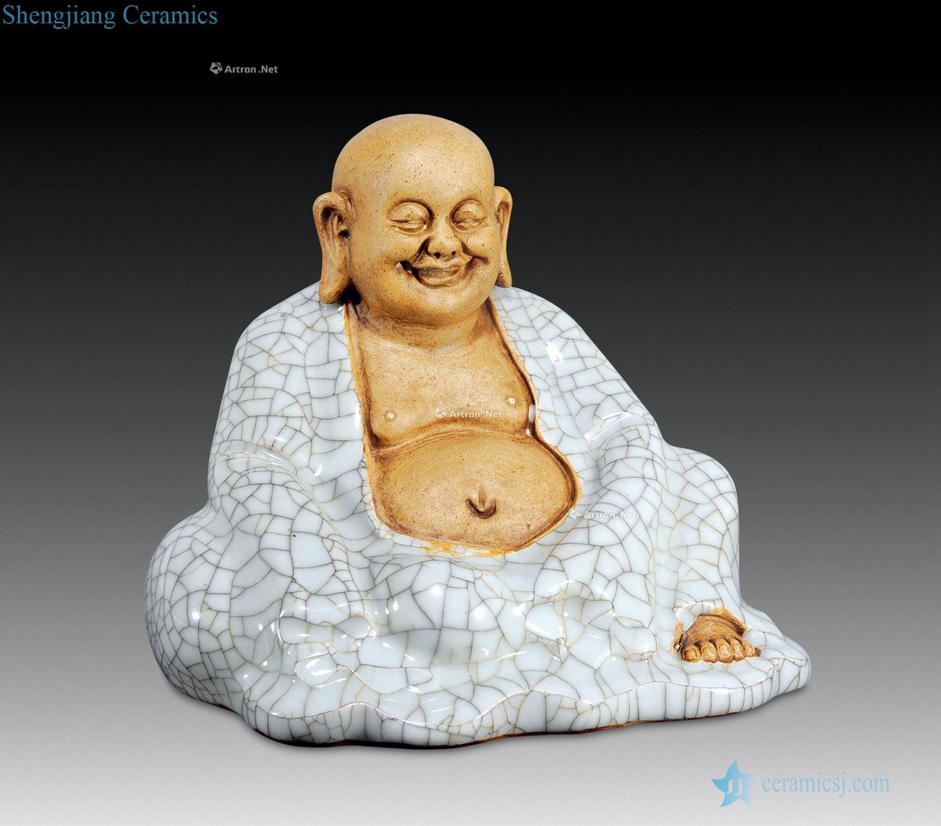 Brother Ming imitation based maitreya statue