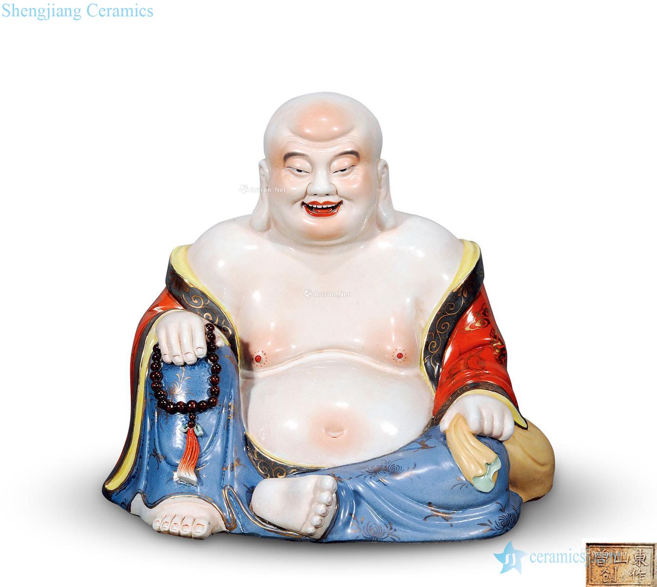 qing Ceng Shandong pastel maitreya