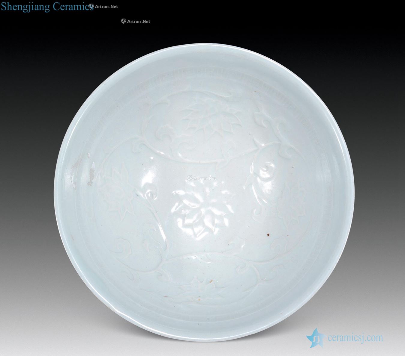 yuan Pivot mansion glaze lotus flower bowls