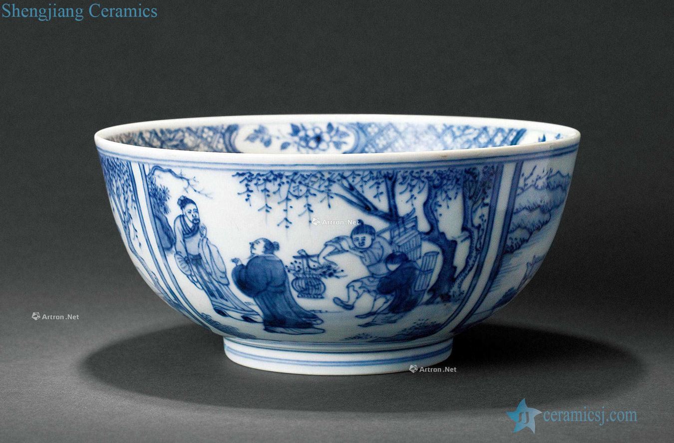 The qing emperor kangxi porcelain bowl