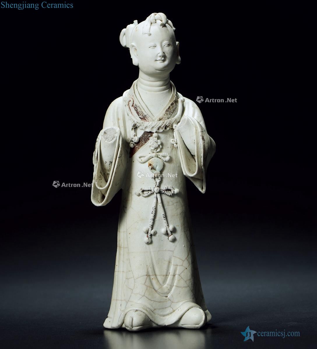 The southern song dynasty left kiln tire lad stands resemble