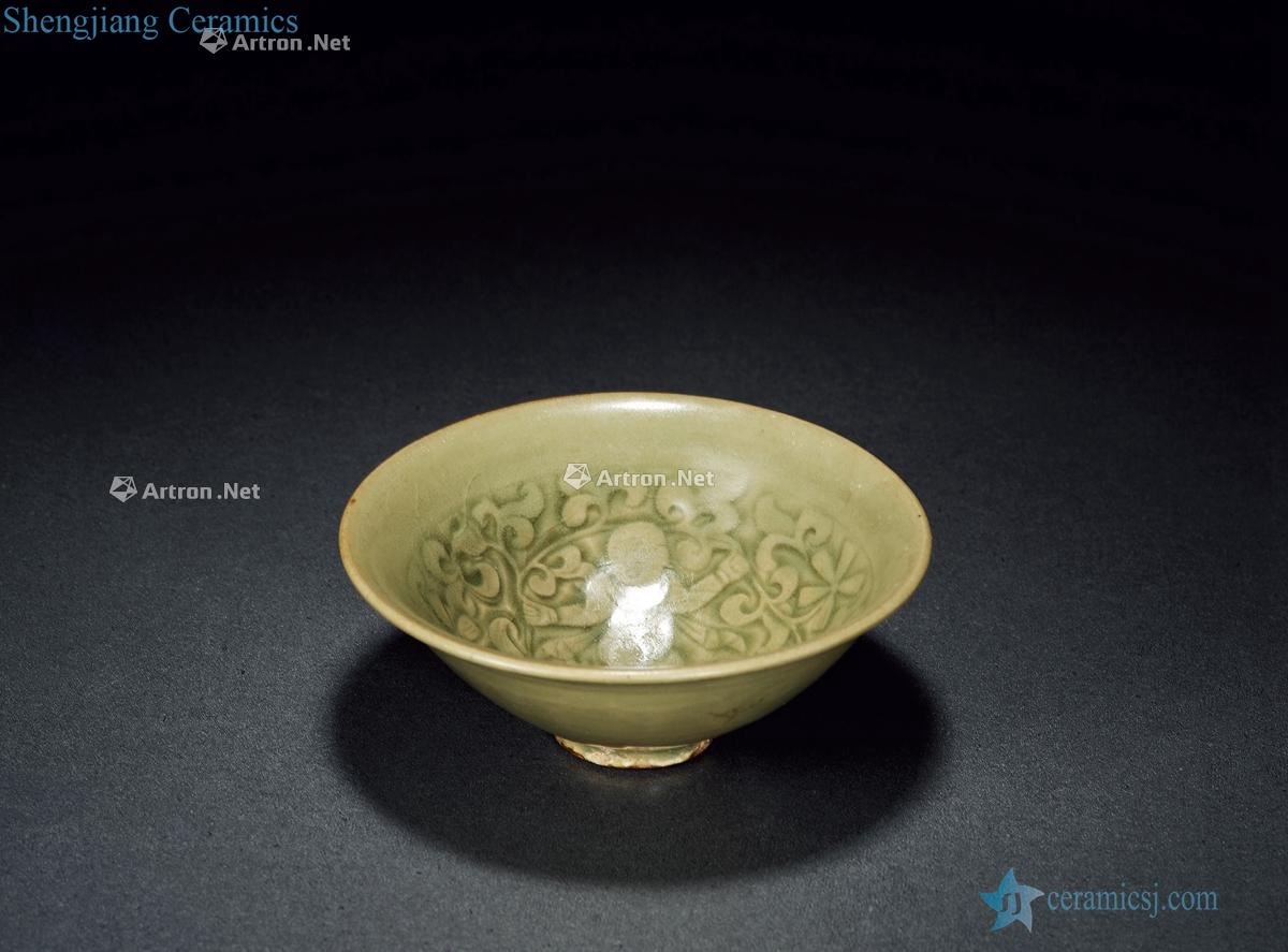 The song dynasty In original Wen Tang yao state kiln YingXiWen bowl