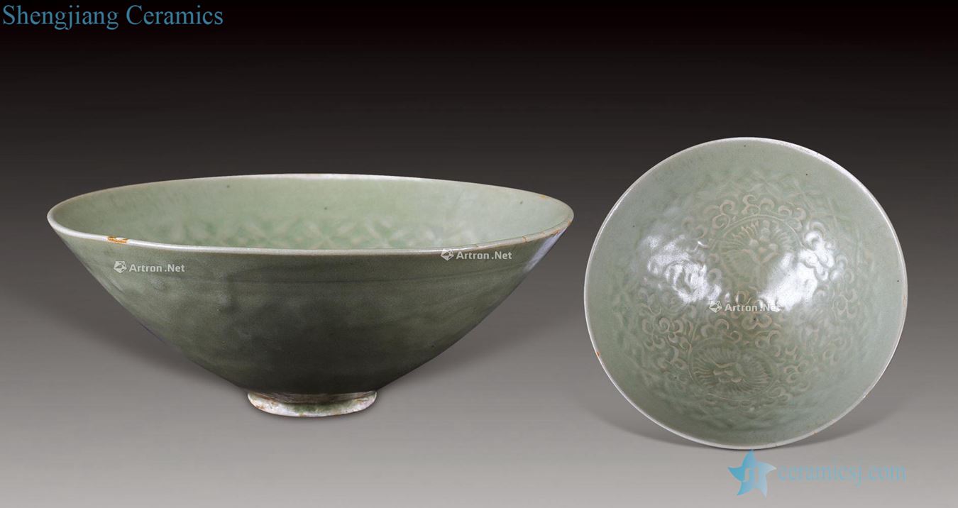 Ming Yao state kiln carved bowl