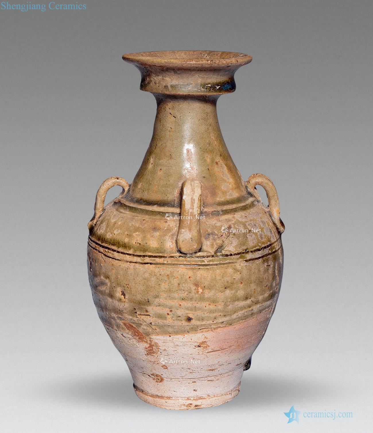 Sui dynasty four dish buccal bottle